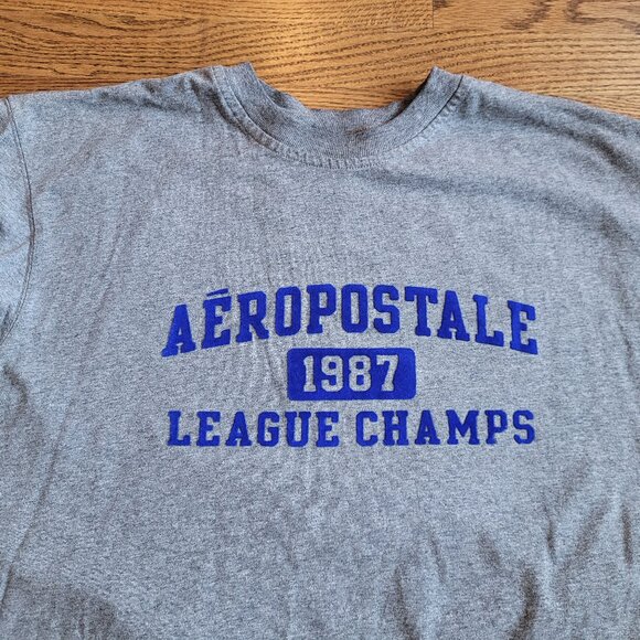 Aeropostale Vintage Long Sleeve Tee Shirt Large 90s AE L AEO - Picture 1 of 7